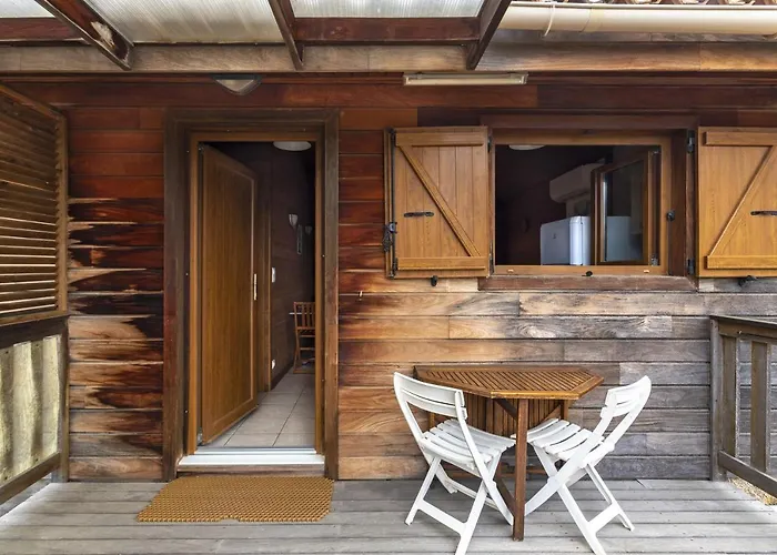 Дом отдыха Petite Maison En Bois Exotique